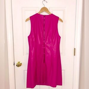 House of Harlow 1960 Faux Leather Dress